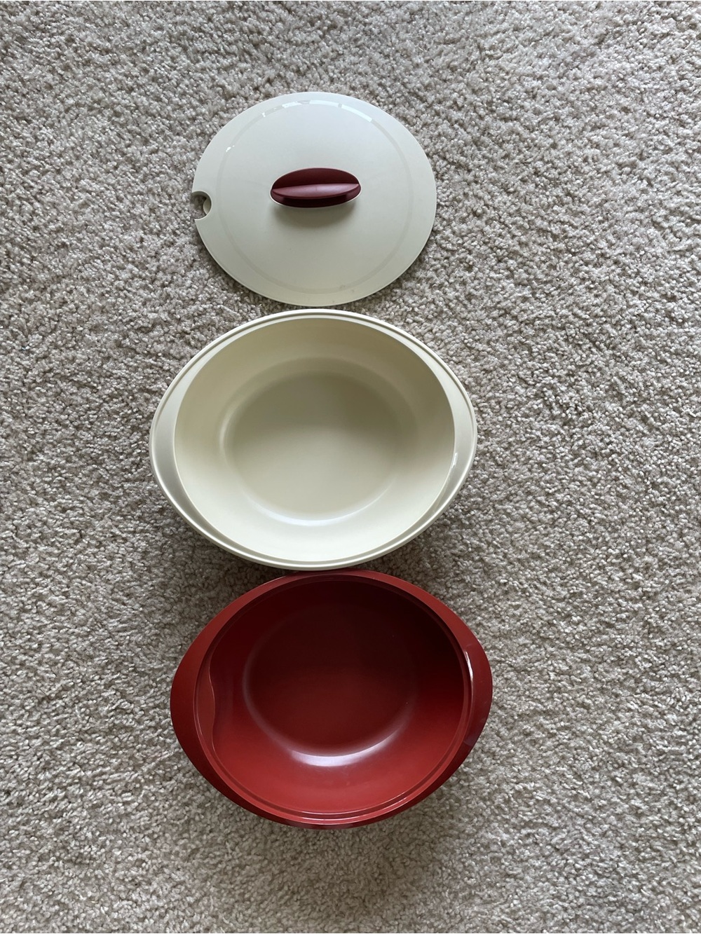 Tupperware Casserole Bowl - 3 piece set